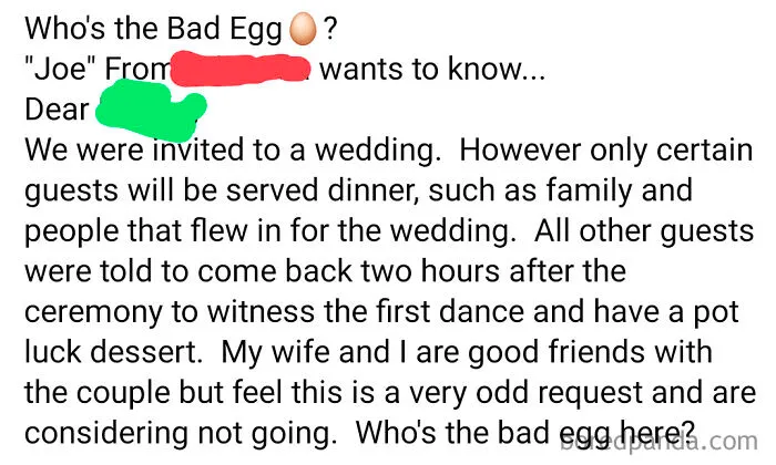 Only Some Of You Can Eat! Posted On Local Radio Page