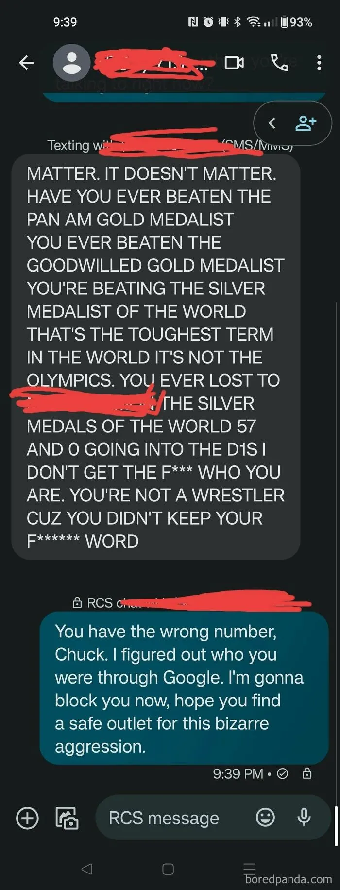 This Dude Was Unhinged