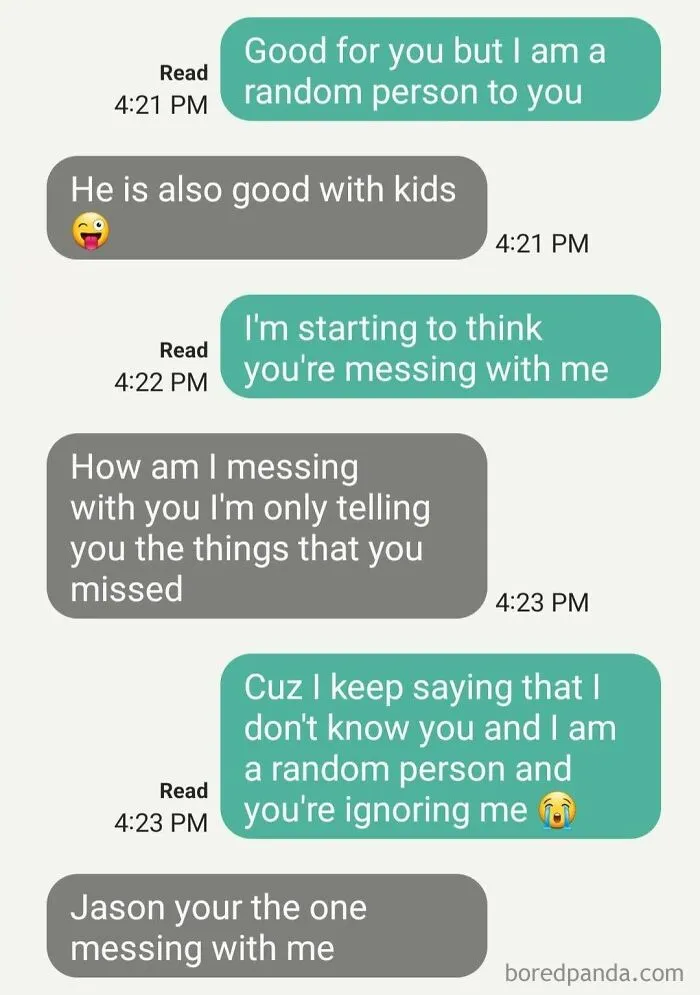 Girl Keeps Texting Me And Saying I'm Someone She Knows, No Matter How Many Times I Tell Her That I'm Not Them