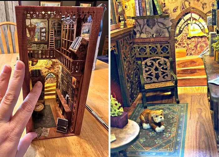 Build Your Own Fantasy World With This <span Style="Font:inherit;color:#d74b1f;"> Cutebee's DIY Bookend Dollhouse</Span>