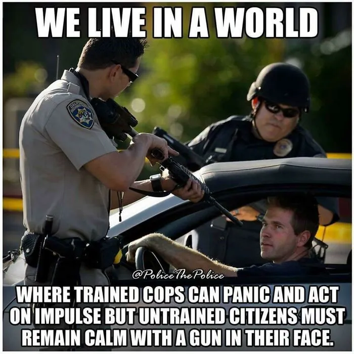 Cops Are Just Psychopaths With A God Complex