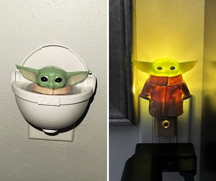 The Force Will Be With You Thanks To This Adorable <span Style="Font:inherit;color:#d74b1f;"> Baby Yoda LED Night Light</Span>