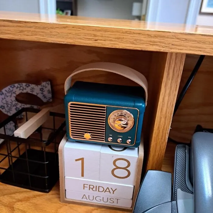 Old-School Cool Meets New Tech With This <span Style="Font:inherit;color:#d74b1f;"> Retro Bluetooth Speaker</Span>!