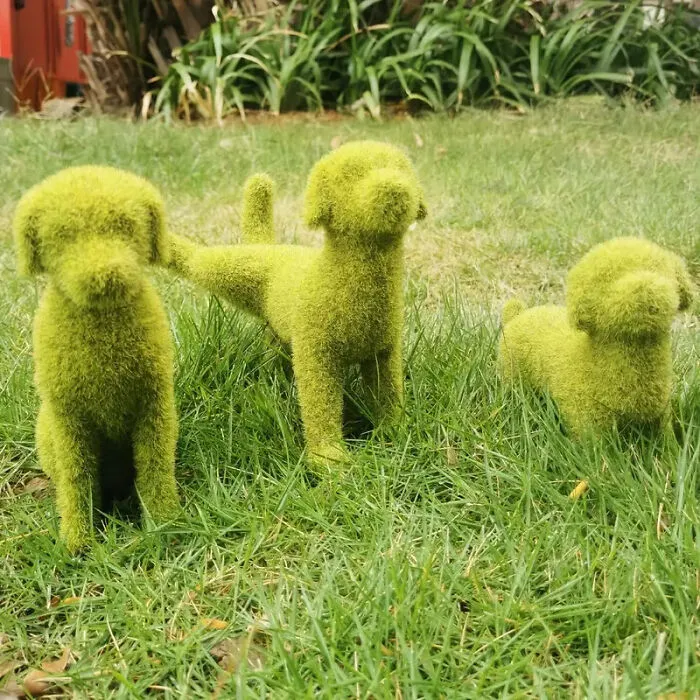Garden Giggles: These <span Style="Font:inherit;color:#d74b1f;"> Quirky Puppy Statues</Span> Are The Perfect Patio Companions!