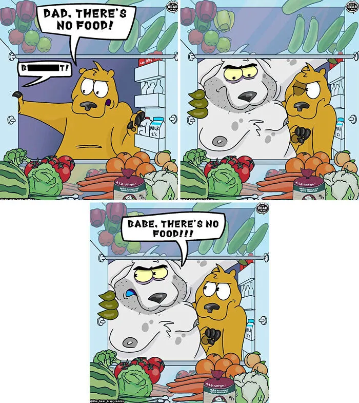 This Artist's 30 Hilarious Animal Comics Tackle Real-Life Struggles