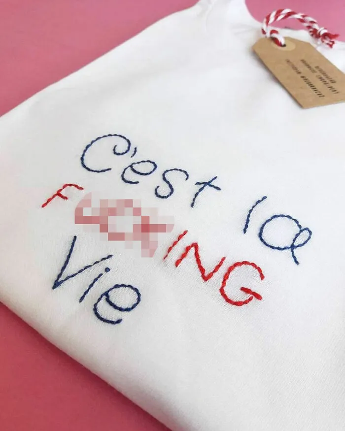 In A World Of Unethical Mass Production, We Rebel By Hand-Embroidering Clothes (16 Pics)