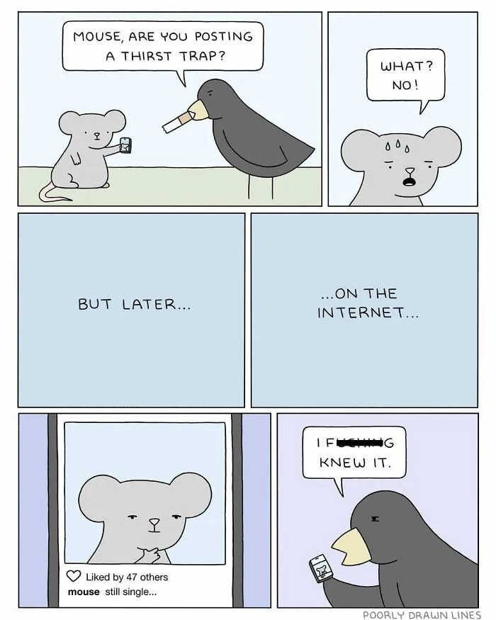 15 Comics With Hilariously Twisted Endings By “Poorly Drawn Lines” (New Pics)