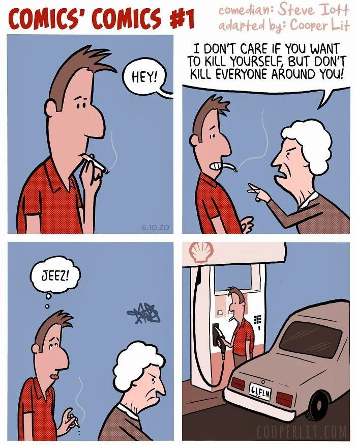 31 Comics Filled With Twists And Turns, From Silly To Serious, By “Cooper Lit Comics” (New Pics)