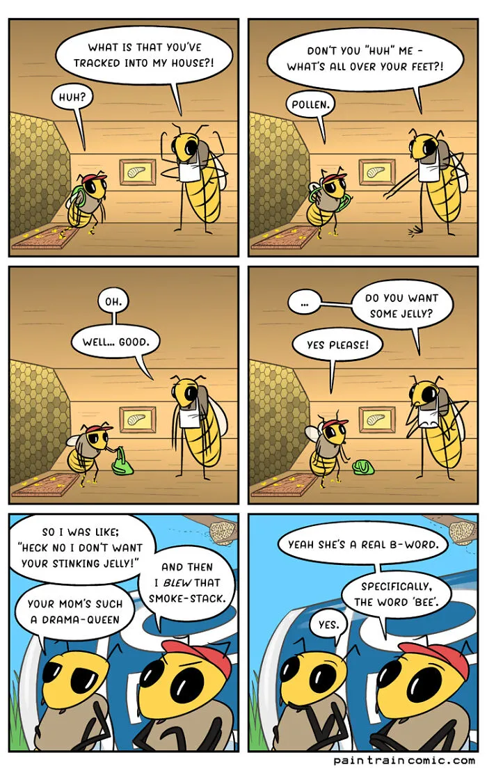 24 Of The Most Humorous And Wild Comics By Mark Pain (New Pics)