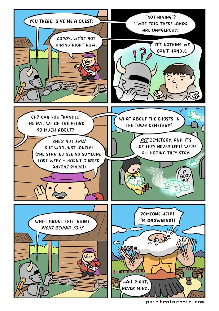 24 Of The Most Humorous And Wild Comics By Mark Pain (New Pics)