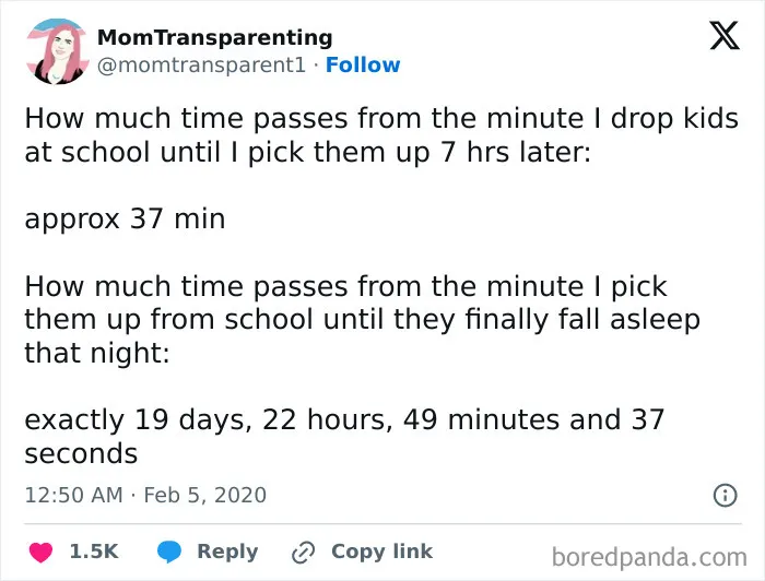 30 Hilarious Tweets That Capture The Most Relatable School Pick-Up Experiences Shared By Parents