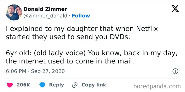 I Had Forgotten Netflix Used To Mail DVDs