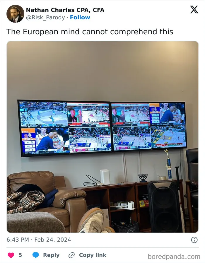 “The European Mind Can’t Comprehend”: People Poke At Differences Between The US And Europe (New Pics)