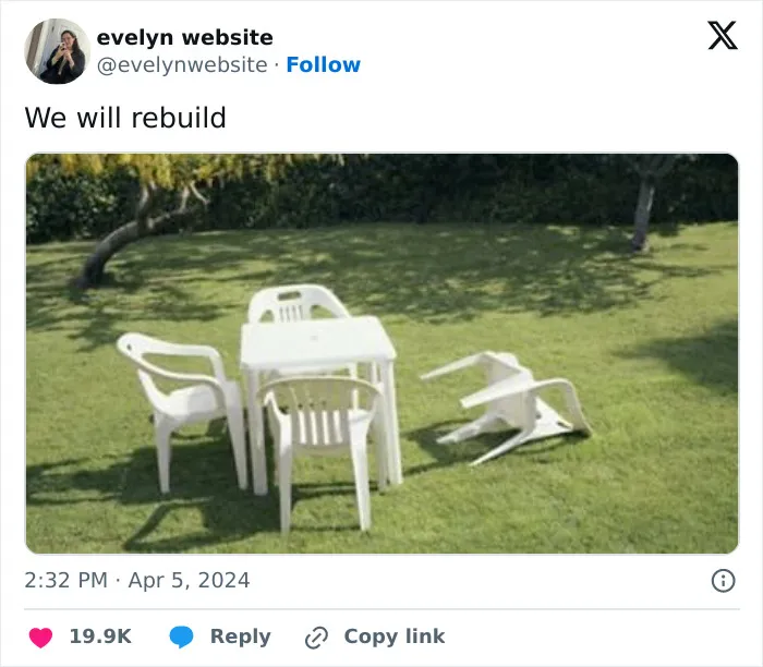 People Created "We Will Rebuild" Trend For East Coast Earthquake And It's Hilarious (30 Images)