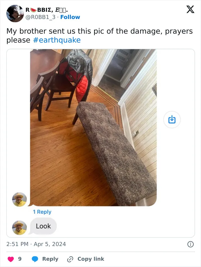 People Created "We Will Rebuild" Trend For East Coast Earthquake And It's Hilarious (30 Images)