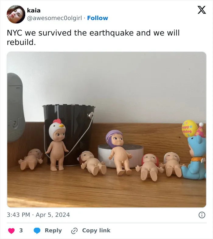 People Created "We Will Rebuild" Trend For East Coast Earthquake And It's Hilarious (30 Images)