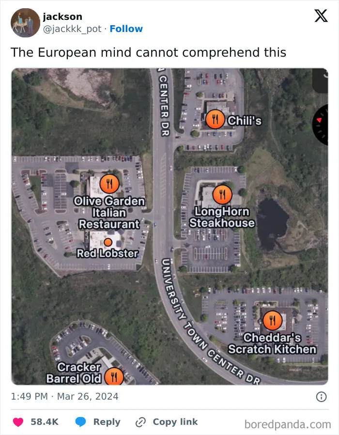 “The European Mind Can’t Comprehend”: People Poke At Differences Between The US And Europe (New Pics)