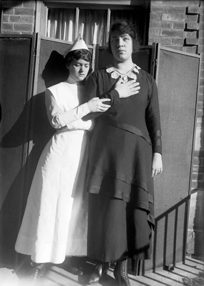 20 Haunting Medical Portraits Of Harvey Cushing's Patients In The Early 20th Century