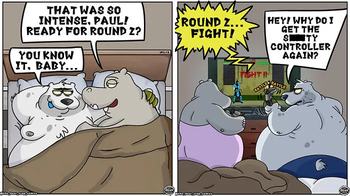 This Artist's 30 Hilarious Animal Comics Tackle Real-Life Struggles