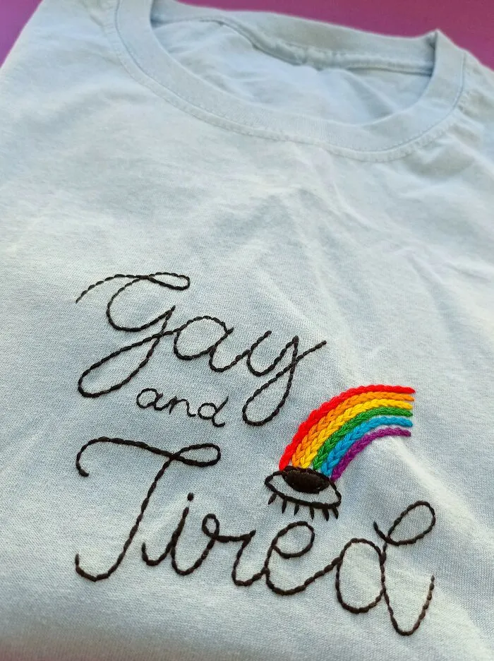 In A World Of Unethical Mass Production, We Rebel By Hand-Embroidering Clothes (16 Pics)