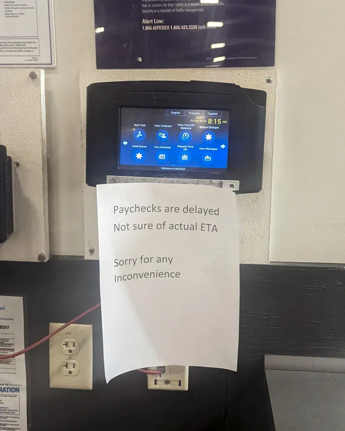 Had This Job For Three Weeks And It's The Second Week In A Row Where Something's Been Wrong With The Paychecks