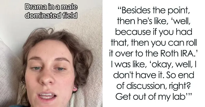 Coworker Doesn't Get The Hint So Woman Lies To Him About Not Wanting Kids To Make Him Leave Her Lab