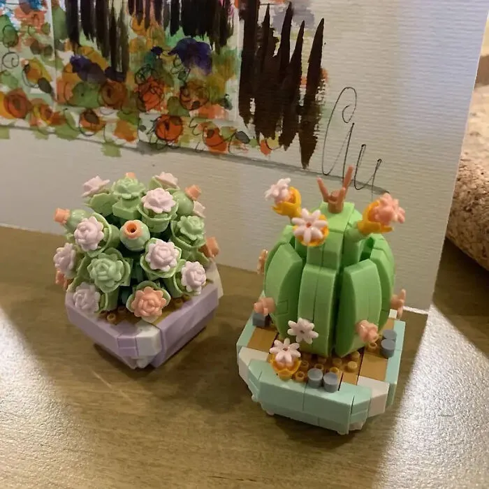 Bring Together Three Passions – Puzzles, Art And Plants With These <span Style="Font:inherit;color:#d74b1f;"> Mini Cactus Building Blocks</Span>