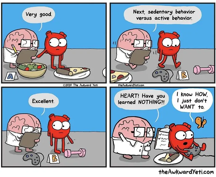 Artist Creates Comic Series About Human Organs Interacting With Each Other (30 New Pics)