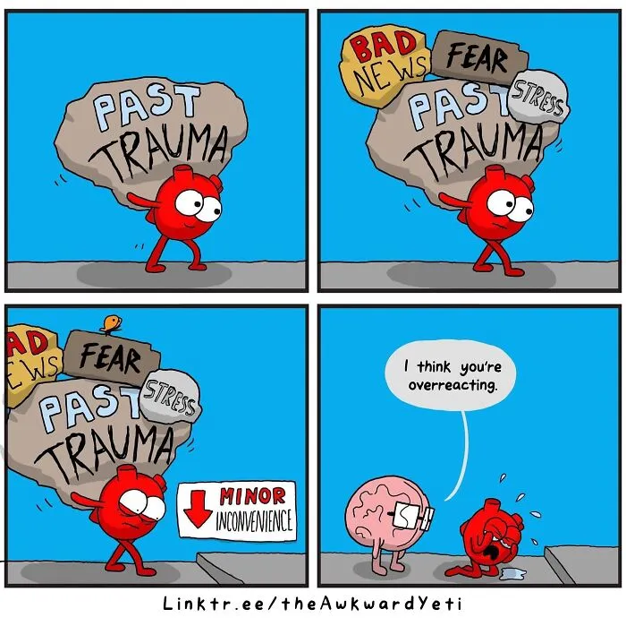 Artist Creates Comic Series About Human Organs Interacting With Each Other (30 New Pics)