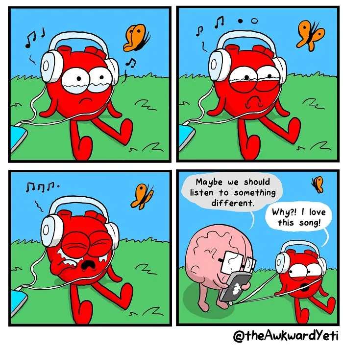 Artist Creates Comic Series About Human Organs Interacting With Each Other (30 New Pics)