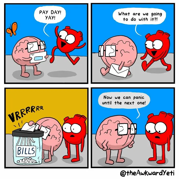 Artist Creates Comic Series About Human Organs Interacting With Each Other (30 New Pics)