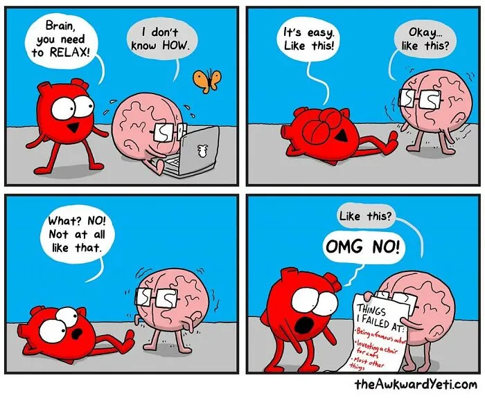 Artist Creates Comic Series About Human Organs Interacting With Each Other (30 New Pics)