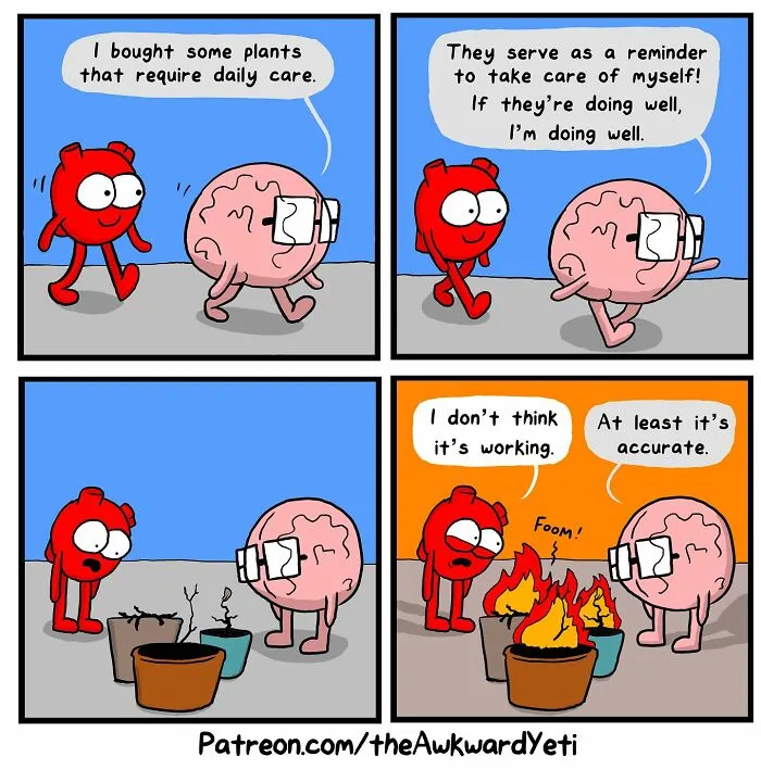 Artist Creates Comic Series About Human Organs Interacting With Each Other (30 New Pics)