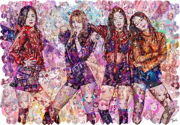 Blackpink In Anime