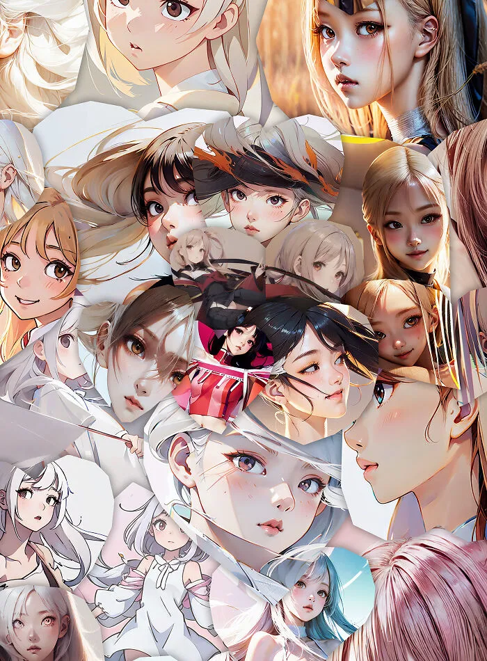 Delving Into Tsevis' AI-Driven Anime Tribute To Blackpink (16 Pics)