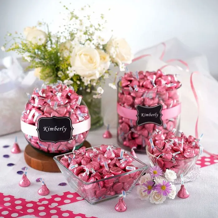Sweeten The Deal For Your Bridesmaids With <span Style="Font:inherit;color:#d74b1f;"> Hershey's Kisses Chocolate Candies </Span>