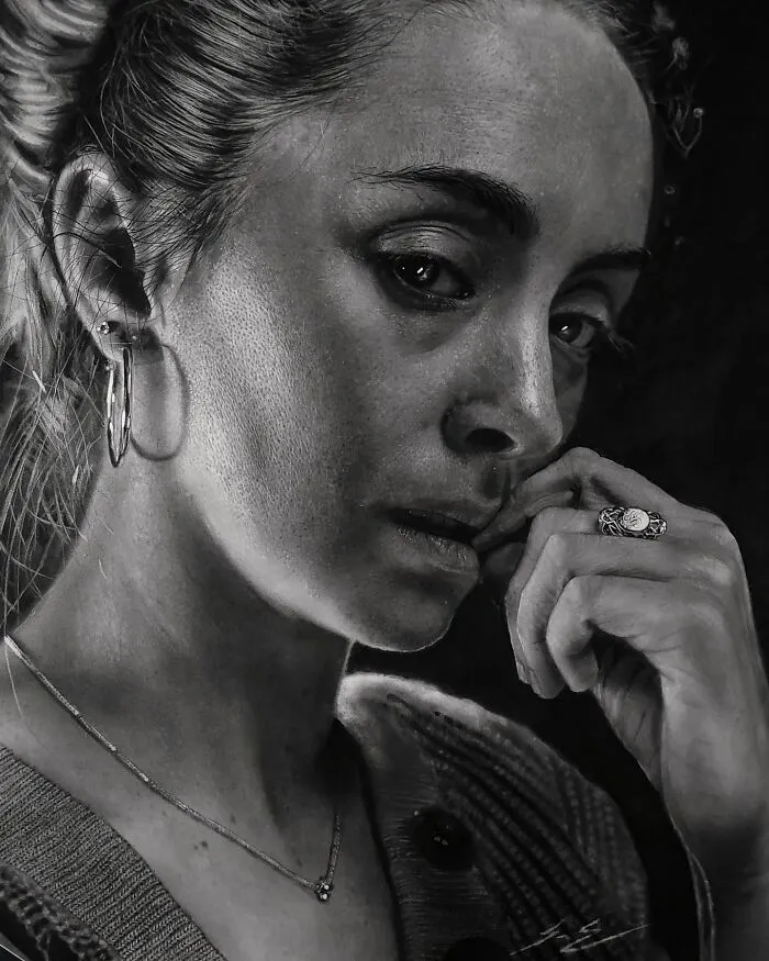 Artist Spends Hundreds Of Hours Creating Drawings With Charcoal And Graphite Pencils (30 Pics)
