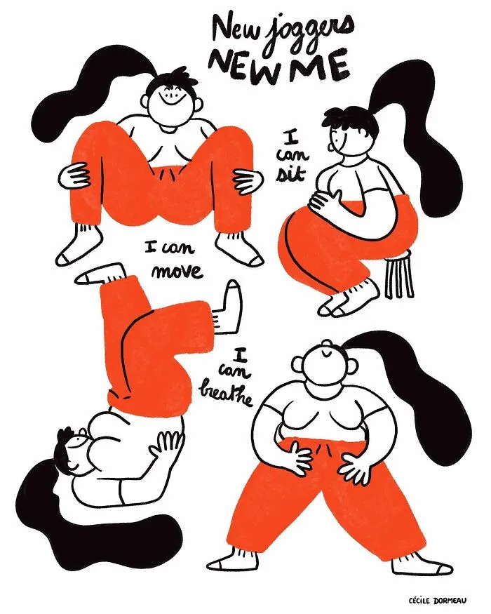 30 Illustrations Defying Society’s Standards For Women, By This Artist (New Pics)
