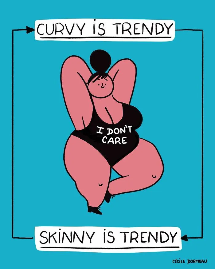 30 Illustrations Defying Society’s Standards For Women, By This Artist (New Pics)