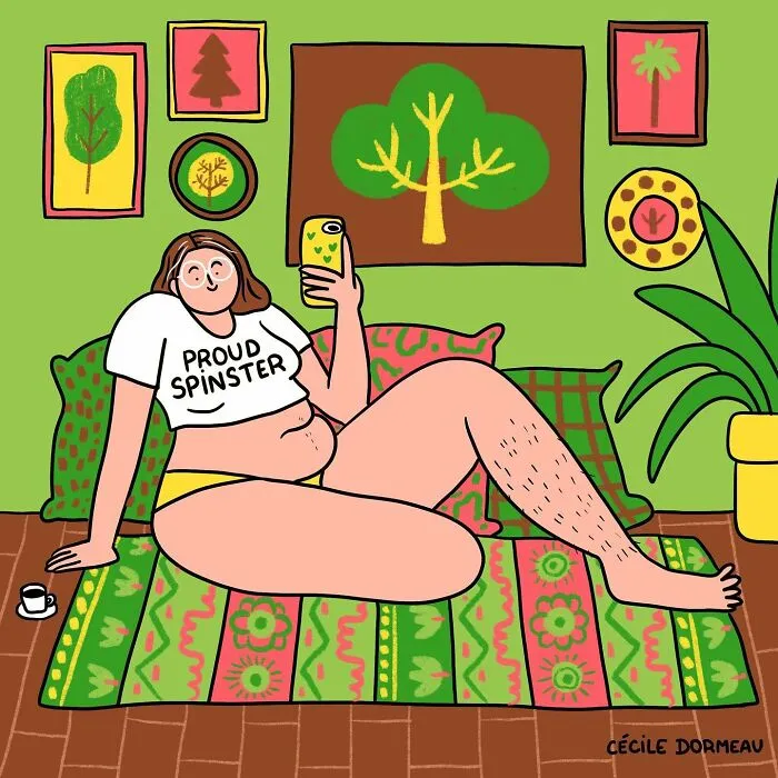 30 Illustrations Defying Society’s Standards For Women, By This Artist (New Pics)