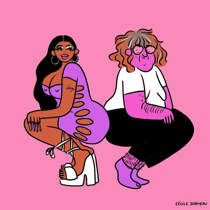 30 Illustrations Defying Society’s Standards For Women, By This Artist (New Pics)