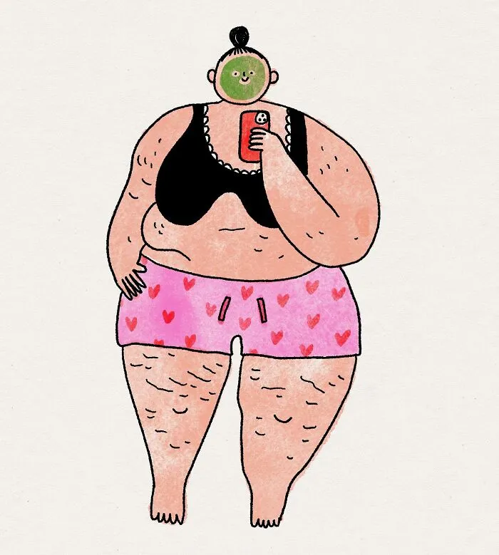 30 Illustrations Defying Society’s Standards For Women, By This Artist (New Pics)