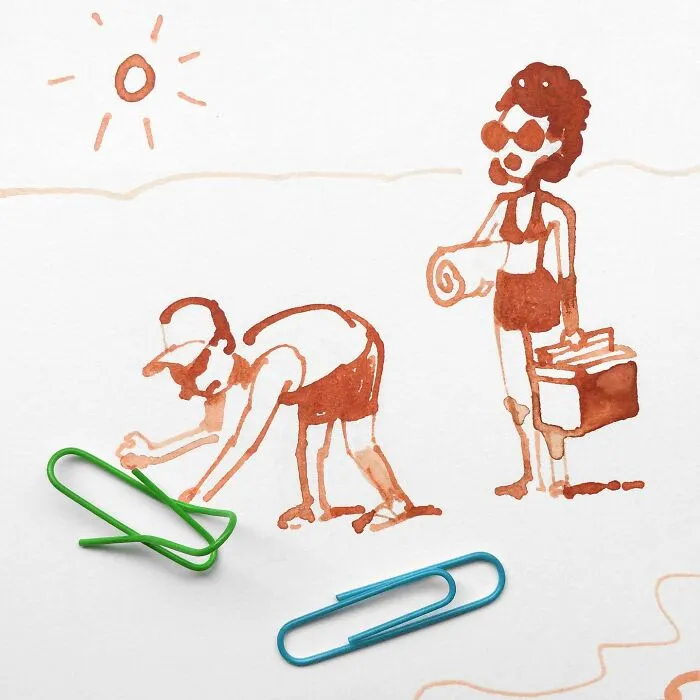 36 Captivating And Humorous Illustrations Created From Everyday Items By Christoph Niemann