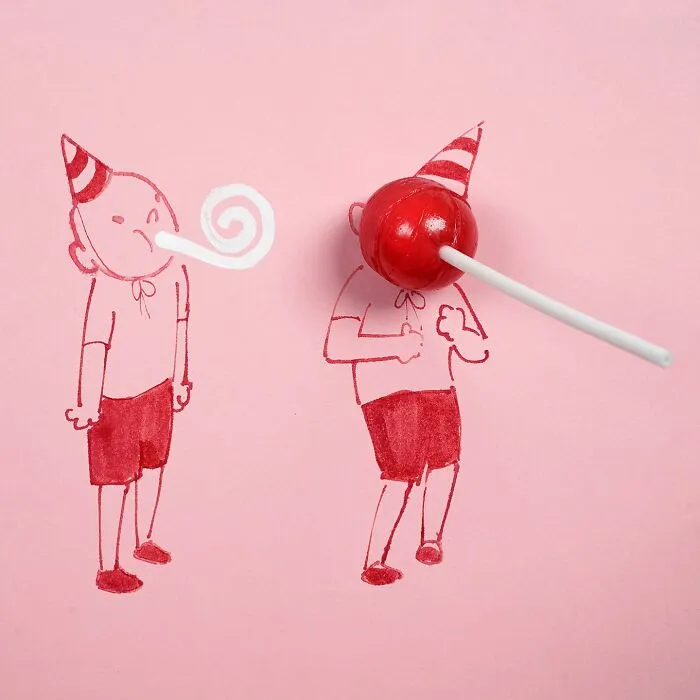 36 Captivating And Humorous Illustrations Created From Everyday Items By Christoph Niemann