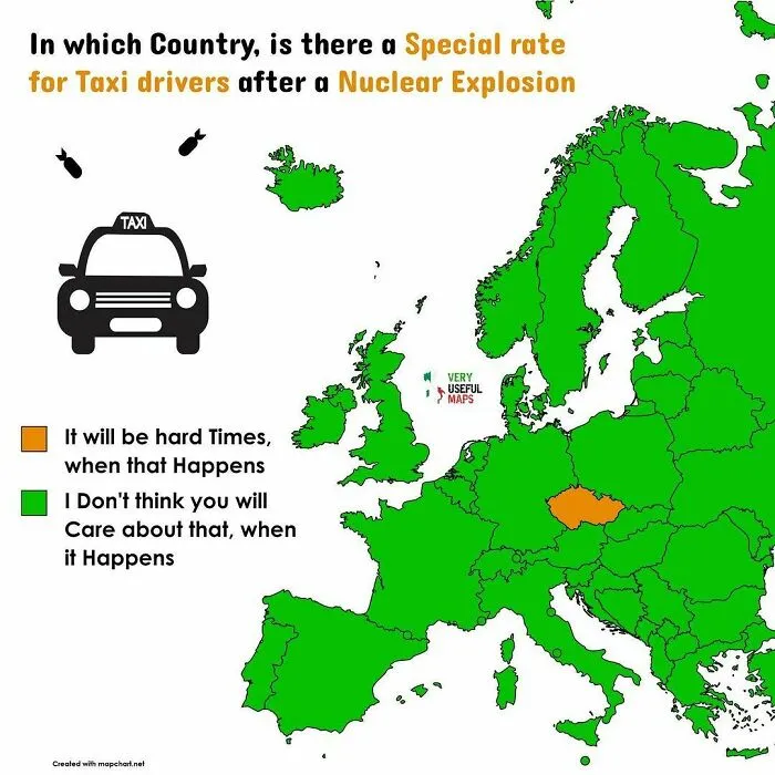 30 Unusual And Fascinating Maps That Might Teach You Something New About Our World