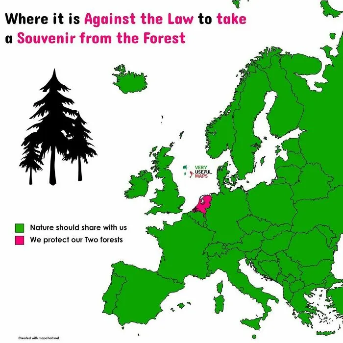 30 Unusual And Fascinating Maps That Might Teach You Something New About Our World