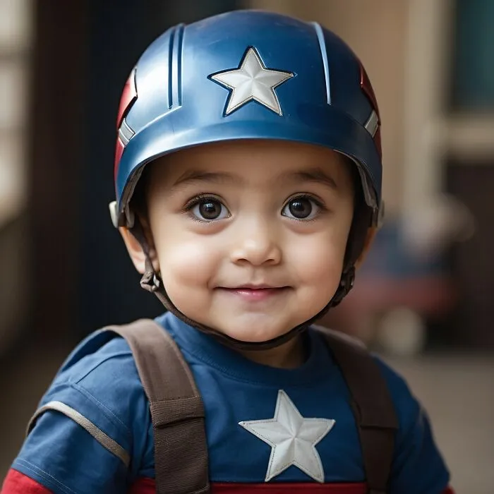 Child Captain America