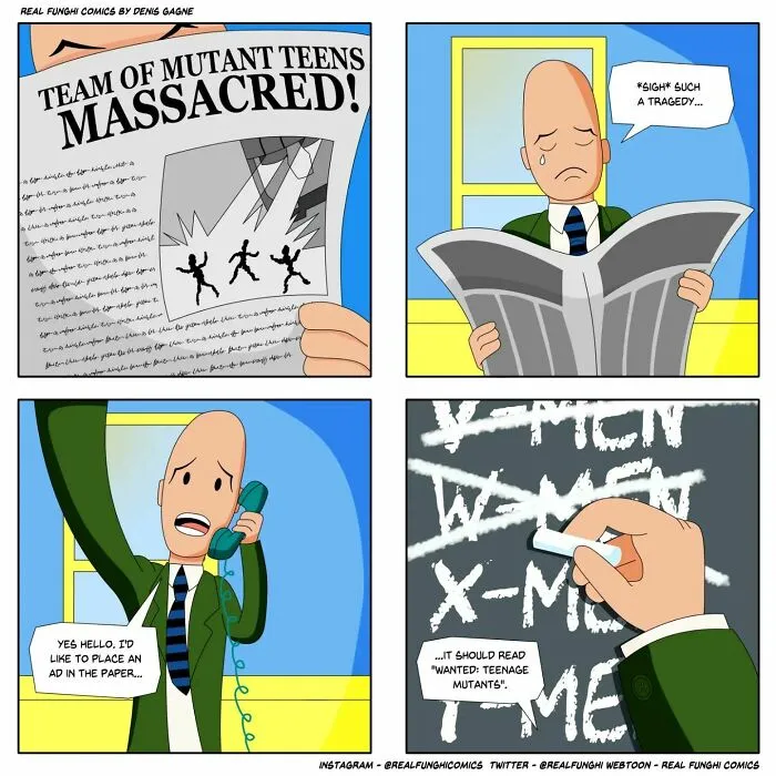24 Hilariously And Absurd Comics With Unexpected Endings By Dennis Gagne