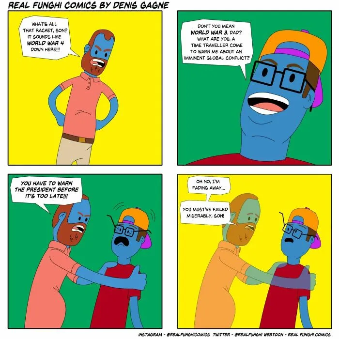 24 Hilariously And Absurd Comics With Unexpected Endings By Dennis Gagne