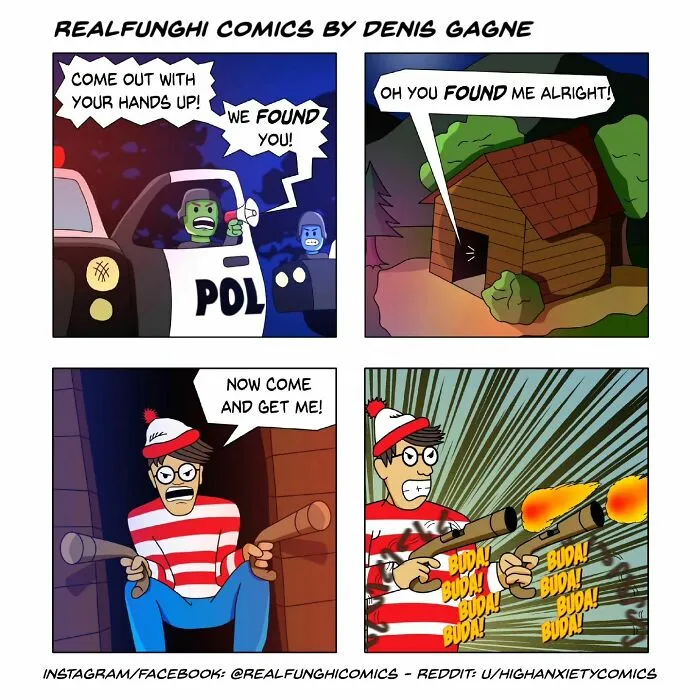 24 Hilariously And Absurd Comics With Unexpected Endings By Dennis Gagne